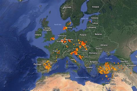 lightningmaps real time|Lightning & Thunderstorms .